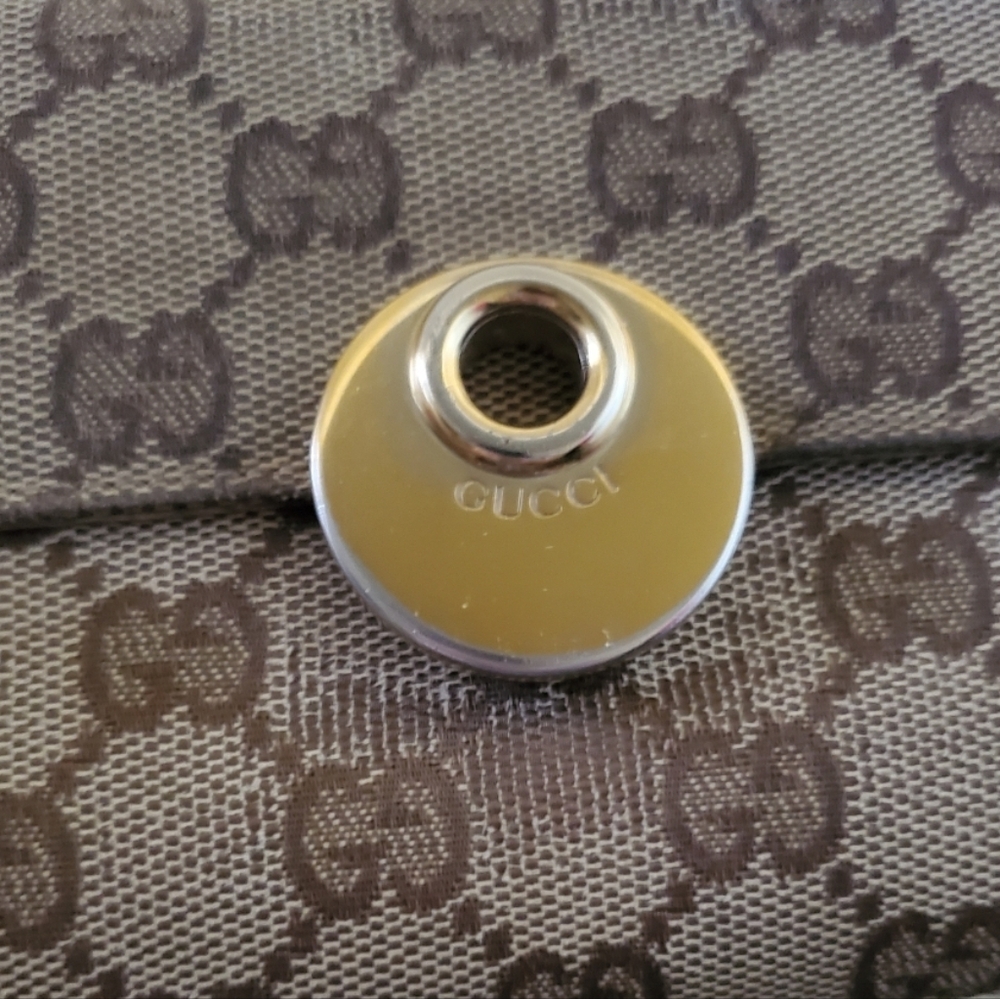 Gucci Eclipse Continental Flap Long Wallet Monogr… - image 13